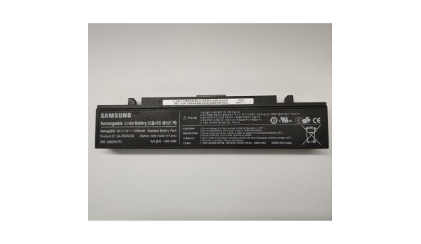 Батарея, акумулятор, для ноутбука Samsung R60, M60, P460, R40, P50, R65, R41, R45, R58, Li-ion Battery, 5200mAh, 58Wh, 11.1V, б/в, робоча, зносу 13%