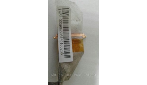 Шлейф матриці ASUS K50i, K40AF, K50IJ,P50IJ, X8,, б/в - 34707
