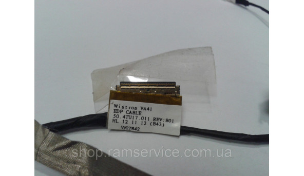 Шлейф матриці для ноутбука Acer Aspire V5-471P, 50.4tu17.011, б/в - 35067
