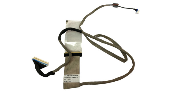 Шлейф матрицы для ноутбука eMachines E442, E642, E729, Gateway NV59C, NV53, DC020010N00 Б/У - 35367