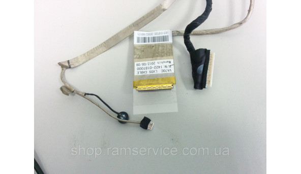 Шлейф матриці для ноутбука Gateway NE71BU, NE71B, NV76R, NV76R24u, Acer Aspire V3-771G,PB EG80BZ *1422-018T000, б/в - 35427