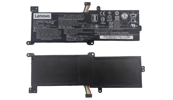 Оригінальна батарея акумулятор для ноутбука Lenovo IdeaPad 320-15IAP L16C2PB2 7.6V 3895mAh Б/У - знос 60-65%