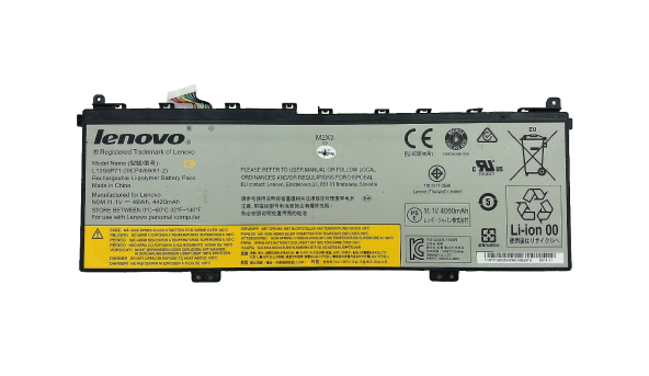 Оригінальна батарея акумулятор для ноутбука Lenovo Yoga 2 13 L13M6P71 L13S6P71 11.1V 4420mAh Б/В - знос 30-35%