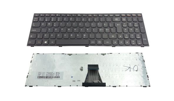 Клавиатура для ноутбука Lenovo G50-30 B50-30 Z50-70 E50-70 300-15 500-15 Flex2-15 PK1315L2C19 Б/У