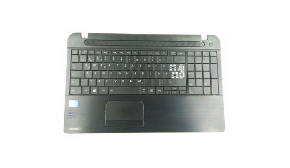 Середня частина корпуса + клавіатура та тачпад для ноутбука Toshiba Satellite C50D-A-133, 13N0-CKA0L01, б/в (відсутні клавіши на клавіатурі)