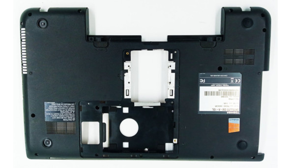 Нижня частина корпуса для ноутбука Toshiba Satellite C850, 15.6", H000038470, 13N0-ZWA0302, б/в.