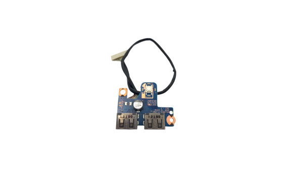 Додаткова плата. Два роз'єми USB і кнопка ввімкнення для ноутбука Samsung Np550p7c, 550p BA92-09927A, BA92-09761A Б/В
