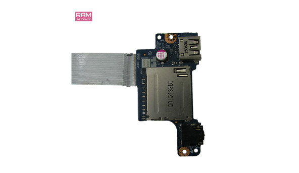 Додаткова плата, з аудіо роз'ємом, USB портом, та картрідером для ноутбука Lenovo G70 80 Q5, NS-A671, Б/В
