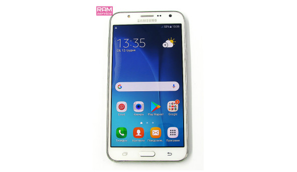 Смартфон з дефектом дисплея Samsung Galaxy J7 SM-J700H/(5.5", Super AMOLED Plus, 1280x720)/ Exynos 7580/RAM 1.5 ГБ/ 16 ГБ,  Б/В