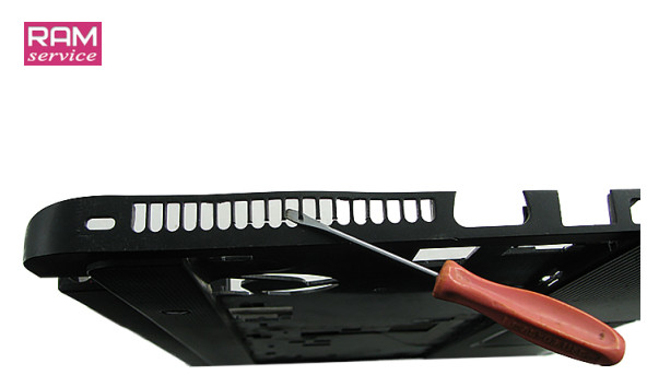 Середня частина корпуса, для ноутбука, Toshiba Satellite L850, V000273210, Б/В, Пошкоджена радіаторна решітка. (фото) - 43811