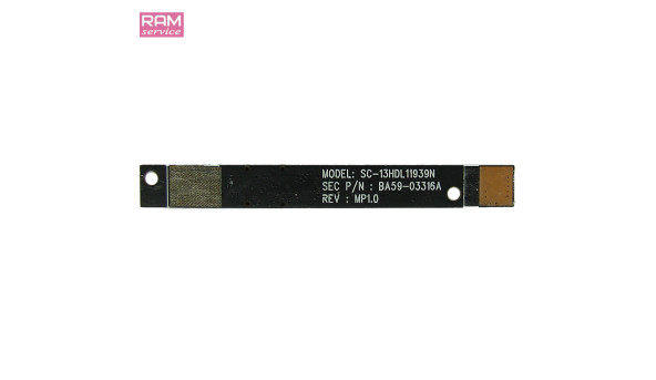 Веб-камера, для ноутбука, Samsung NP350V5C, BA59-03316A, Б/В, В хорошому стані, без пошкоджень - 43865