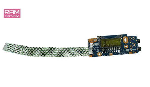 Додаткова плата, аудіо роз'єми та картрідер, для ноутбука, Samsung NP 350V series, LS-8864P, Б/В, В хорошому стані, без пошкоджень - 43891