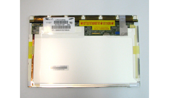 Матриця для ноутбука Samsung 12.1" Normal (стандарт), 30 pin eDP 1280x800 LED матова Б/В