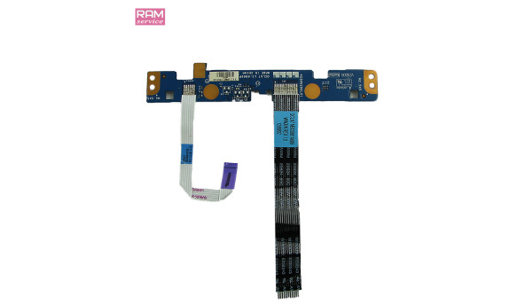 Додаткова плата, кнопки тачпада, для ноутбука, Samsung NP-350E7C, LS-8866P, Б/В, В хорошому стані, без пошкоджень - 44189