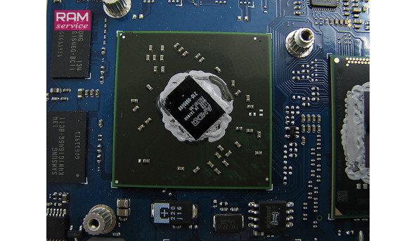 Материнська плата, для ноутбука, Sony VAIO PCG-4121EM, 1P-0117201-A012, REV:1.2. Має впаяний процесор, Б/В, Не стартує - 44228