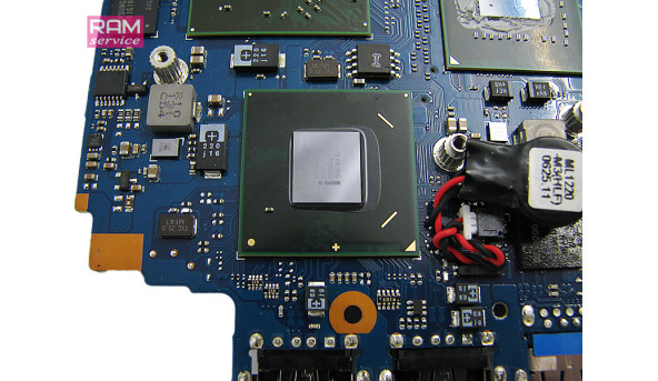 Материнська плата, для ноутбука, Sony VAIO PCG-4121EM, 1P-0117201-A012, REV:1.2. Має впаяний процесор, Б/В, Не стартує - 44228