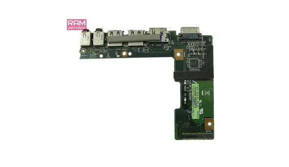 Додаткова плата, роз'єми USB, audio, VGA, HDMI для ноутбука, ASUS K52D, Б/В, В хорошому стані, без пошкоджень