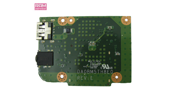Додаткова плата, роз'єми USB, Audio, Card Reader, для ноутбука, Lenovo B5400, DA0BM5TH8E0, Б/В, В хорошому стані, без пошкоджень - 44262