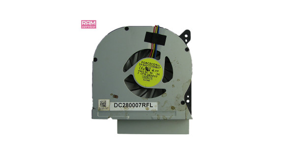 Вентилятор системи охолодження, для ноутбука, DELL LATITUDE E6510, PP30LA, CN-0TCF42, Б/В, 4Pin, В хорошому стані, без пошкоджень