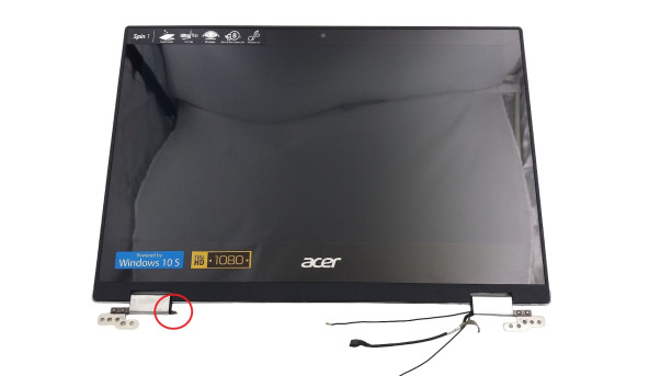 Крышка матрицы для ноутбука Acer Aspire Spin 1 SP111-32N NC210110G1848 Б/У