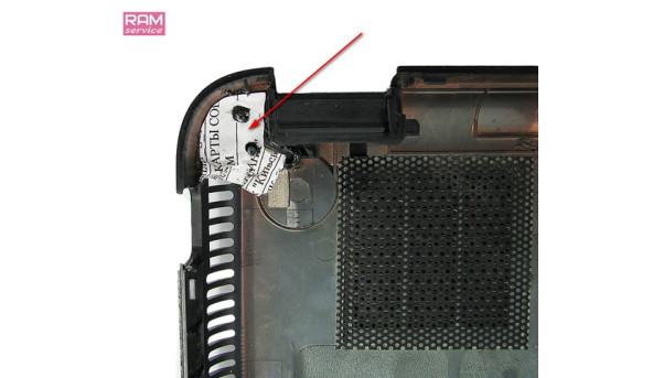 Нижня частина корпуса, для ноутбука, HP Pavilion G6-2000 series, JTE39R36TP, 684164-001, Б/В, присутні сліди реставрації кріплень (фото)