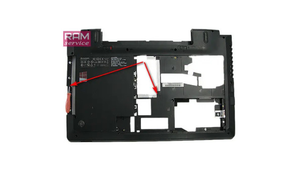 Нижня частина корпуса, для ноутбука, Lenovo IdeaPad B5400, 35BM5BALV00, Б/В,  Є пошкодження (фото)