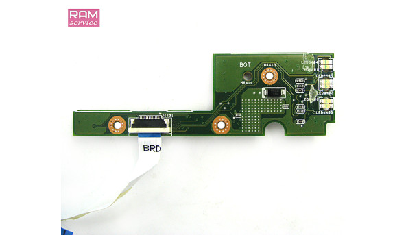 Додаткова плата, мультимедійні кнопки, для ноутбука, Asus N61J, 60-NYKIK1000-C02, Б/В, В хорошому стані, без пошкоджень - 48405