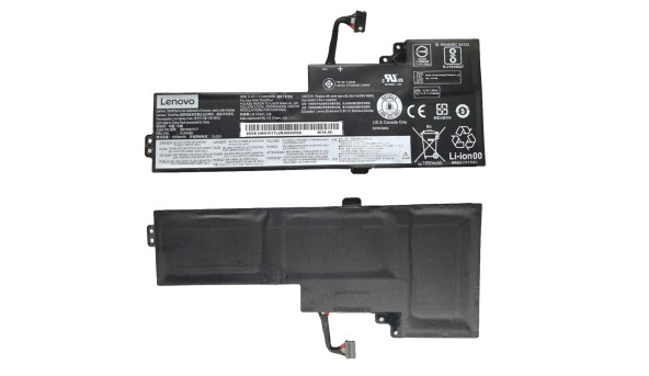 Оригинальная батарея акумулятор для ноутбука Lenovo ThinkPad T470 24 Wh 11.4V Li-Ion Б/У - износ 30-35%
