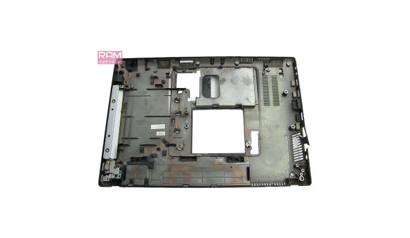 Нижня частина корпуса, для ноутбука, Samsung RV408, 14", BA75-02401С, Б/В,  Є подряпини та потертості, Є пошкодження (фото)