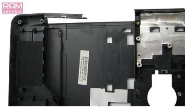 Нижня частина корпуса, для ноутбука, Asus X70A, 17.3", 13N0-FFA0111, Б/В,  Є подряпини та потертості   Є пошкодження