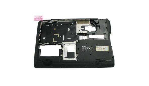 Нижня частина корпуса, для ноутбука, Asus X70A, 17.3", 13N0-FFA0111, Б/В,  Є подряпини та потертості   Є пошкодження (фото)