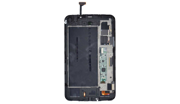 Матрица с тачскрином (модуль) для Samsung Galaxy Tab 3 7.0 SM-T211 белый с рамкой