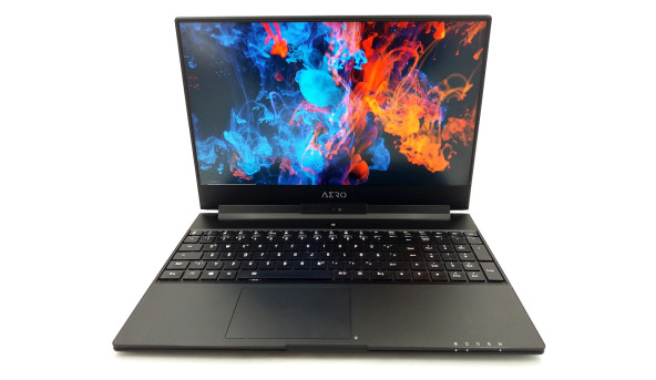 Ноутбук Gigabyte Aero 15 Core I7-8750H 16 RAM 512 NVMe Nvidia GeForce GTX 1070 [IPS 15.6 FullHD] - ноутбук Б/В - 491413
