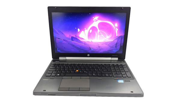 Ноутбук HP EliteBook 8570w Core I7-3740QM 8GB RAM 128GB SSD 750GB HDD NVIDIA Quadro 2000M [15.6" FullHD] - Б/У