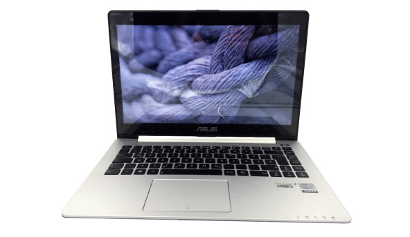 Ноутбук Asus S400C Intel Core I5-3317U 4 GB RAM 24 GB SSD 500 GB HDD [сенсорній 14"] - ноутбук Б/У - 491454