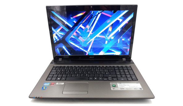 Ноутбук Acer Aspire 7750 Intel Core I5-2430M 4 GB RAM 500 GB HDD AMD Radeon HD 6650M [17.3"] - ноутбук Б/В - 491467