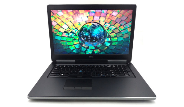 Уценка Ноутбук Dell Precision 7710 Intel Core I7-6820HQ 8 RAM 250 SSD AMD Radeon R9 M390X [IPS 17.3 4K] - ноутбук Б/У - 491766