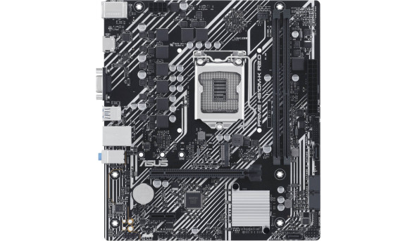 ASUS PRIME H510M-K R2.0 (1200/H510, 2*DDR4, 1xPCIex16, HDMI/VGA, 4xSATAІІІ, M.2, GLan, 7.1ch, mATX)