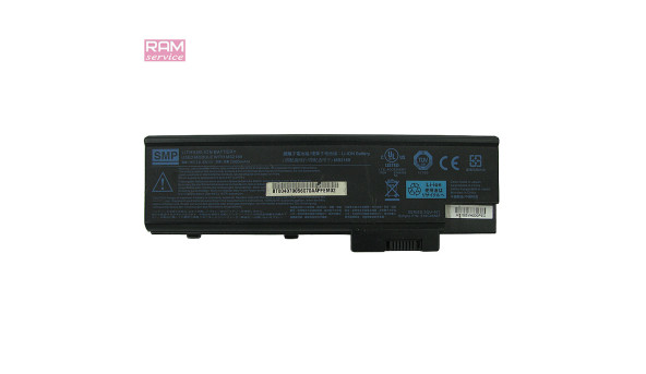 Батарея, акумулятор, Acer MS2169, для Acer Aspire 1410, Aspire 1411, Aspire 1411WLMi, Aspire 1412, Li-ion Battery, 4400mAh, 14.8V, Б/В, робоча, 20% зносу