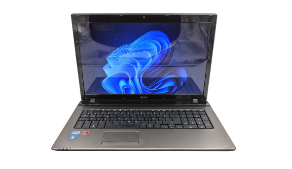 Ноутбук Acer Aspire 7750G Intel Core I5-2450M 8 GB RAM 180 GB SSD AMD Radeon HD 7670M [17.3"] - ноутбук Б/У - 492924