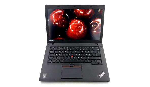Ноутбук Lenovo ThinkPad T450 Intel Core I5-5300U 8 GB RAM 120 GB SSD [IPS 14" FullHD] - Б/В