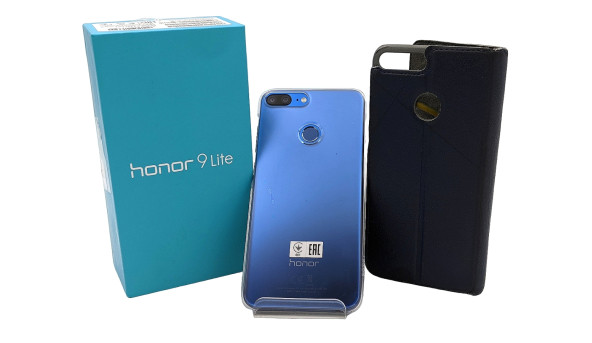 Смартфон Honor 9 Lite SoC HiSilicon Kirin 659 3/32 GB 13+2/13+2 MP NFC Android 9 [IPS 5.65"] - смартфон Б/У - 493173