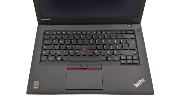 Ноутбук Lenovo ThinkPad T450 Intel Core I5-5300U 8 GB RAM 180 GB SSD [14"] - ноутбук Б/В - 493262
