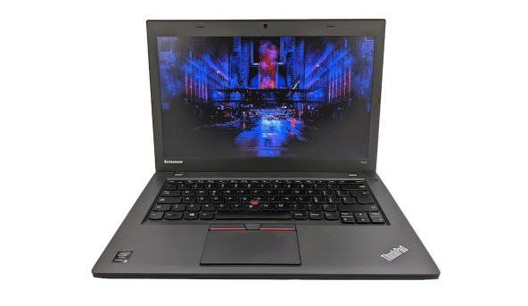 Ноутбук Lenovo ThinkPad T450 Intel Core I5-5300U 8 GB RAM 180 GB SSD [14"] - ноутбук Б/В - 493262