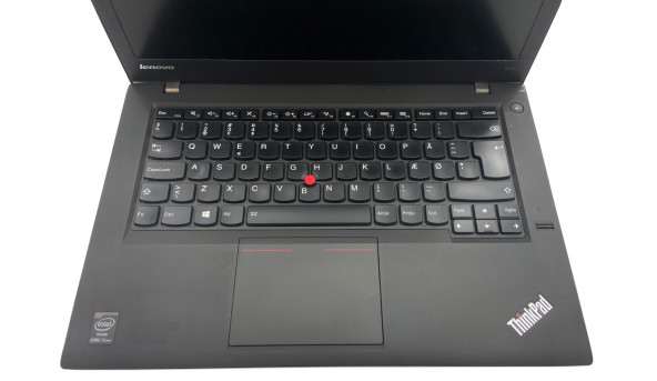 Ноутбук Lenovo T440 Intel Core I7-4600U 8 GB RAM 180 GB SSD [14"] - ноутбук Б/В - 493298