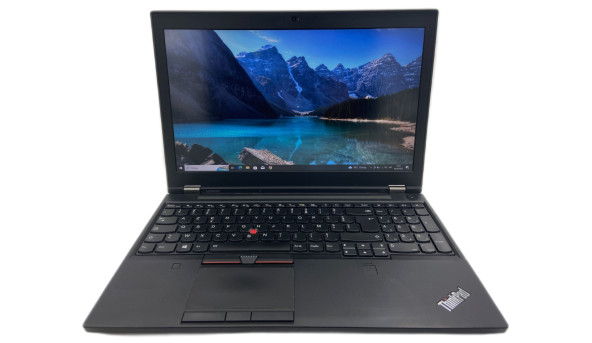 Ноутбук Lenovo Thinkpad P50 Core I7-6820HQ 32 RAM 512 SSD NVIDIA Quadro M2000M [IPS 15.6 FullHD] - ноутбук Б/У - 495279