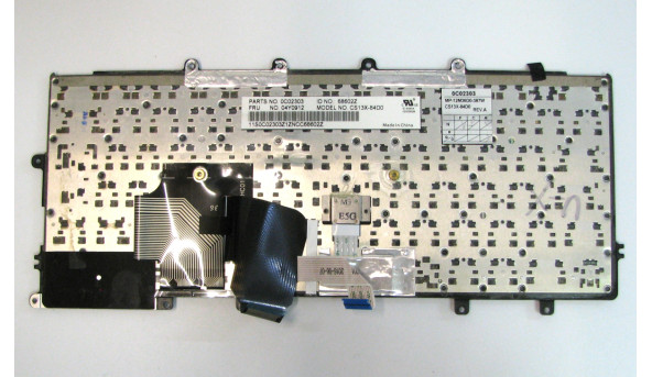 Клавиатура для ноутбука Lenovo ThinkPad X240 0C02303 Б/У - 495297