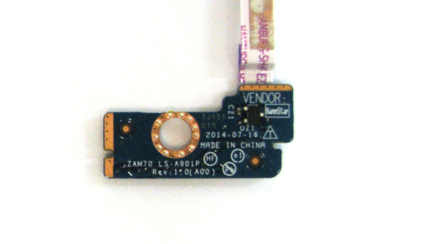 Додаткова плата Dell Latitude E5450 Плата LED NBX0001JG00 LS-A901P Б/В - 498419
