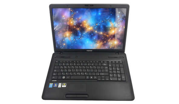 Ноутбук Toshiba Satellite C670 Core I3-2310M 8 RAM 160 SSD 850 HDD NVIDIA GeForce 315M [17.3"] - ноутбук Б/У
