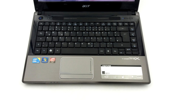 Ноутбук Acer Aspire 4820T Intel Core I7-640M 6 GB RAM 128 GB SSD ATI Mobility Radeon HD 5470 [14"] - ноутбук Б/В